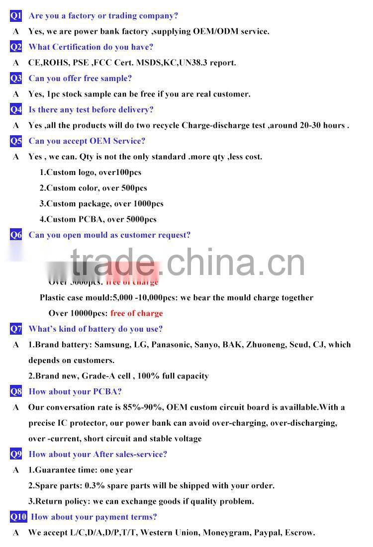 consumer electronics power bank for blueberry