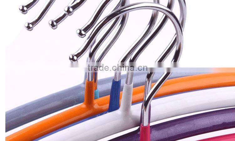 pvc coated semicircled guilin stainless steel hanger