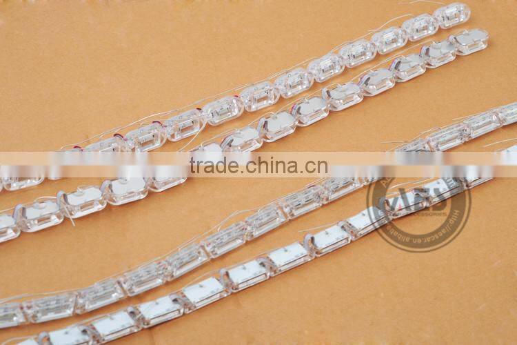 2015 AES Newest LED Crystal daytime runing light used on car Headlight used LED DRL