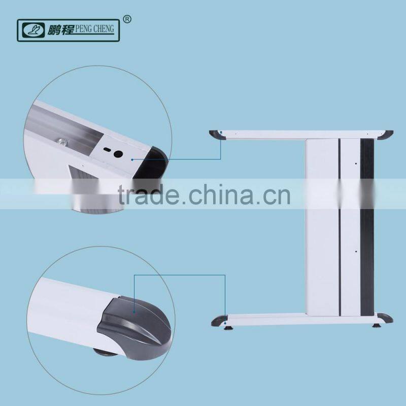 Pengcheng Light Gray Office Desk Steel Table Legs Wholesale