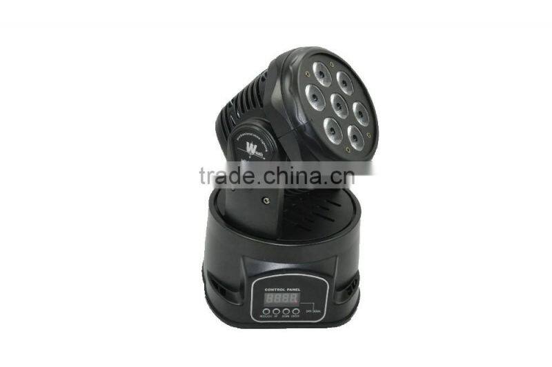 LHE5587 7x10W RGBW 4in1 Wash Moving Head LED Light