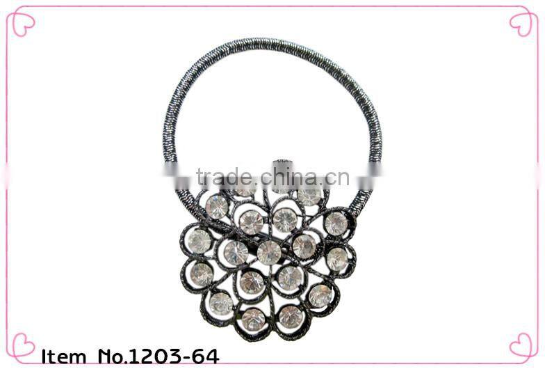 high quality crystal ponytail holders for women