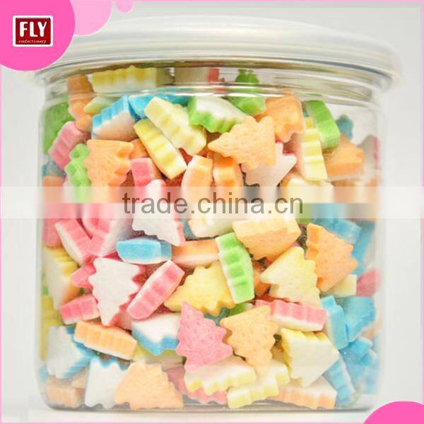 Gourmet Food Crispy Christmas Trees Shape Tablet Press Sugar Free Candy