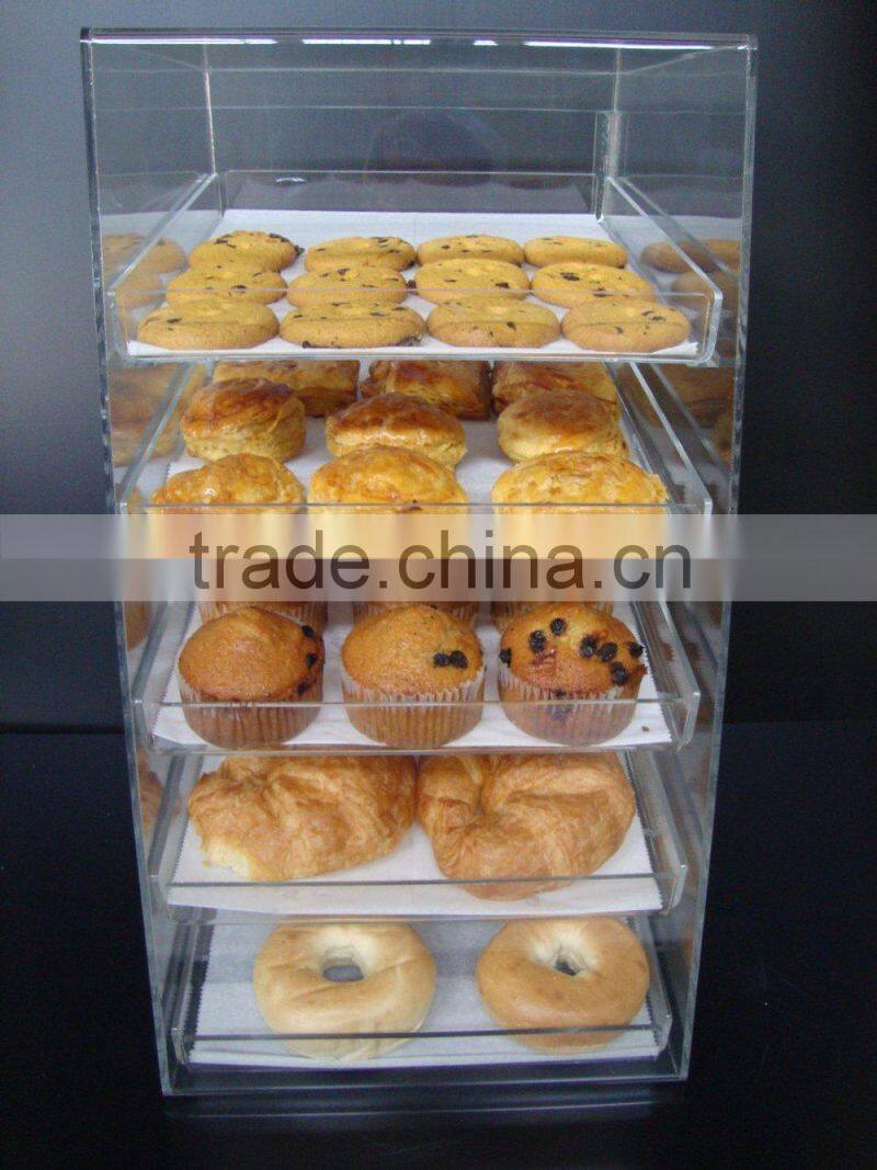 pmma/plexiglass small clear acrylic boxes with lids,ISO Factory Product