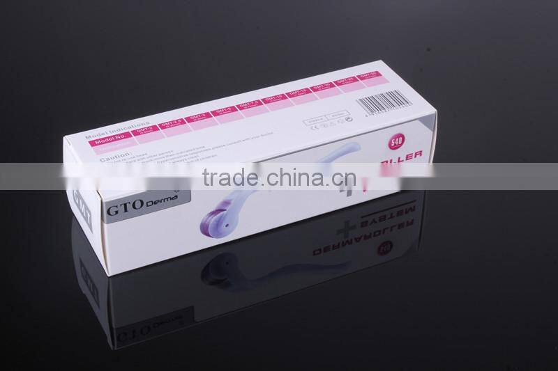 GTO brand collection hot sales derma roller 200/540/600/1080 with CE approved with whole sales price
