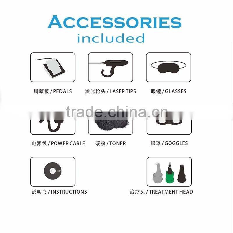 q switch nd yag laser machine for tattoo removal pigment removal MANUFACTURER