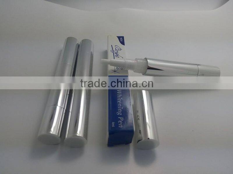 2ml,4ml from 12% -42% HP or CPwholesale aluminium forever white teeth whitening pen