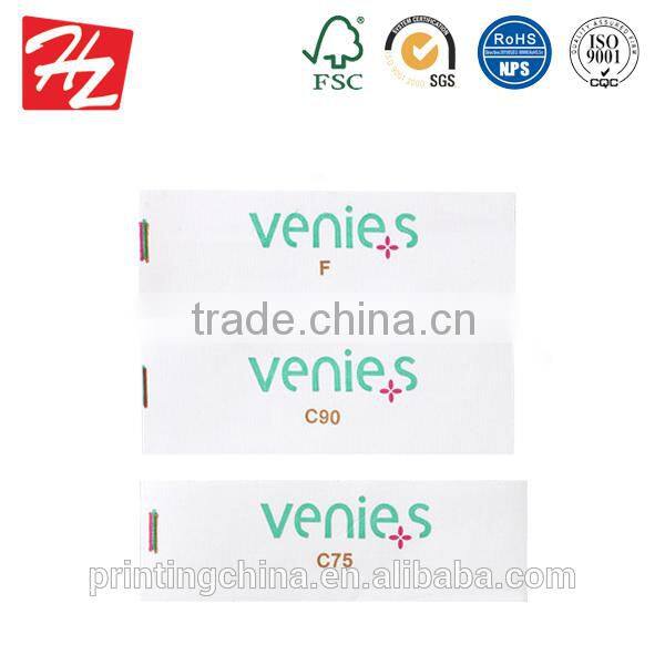 New China design clothes hang tags with CE certificate