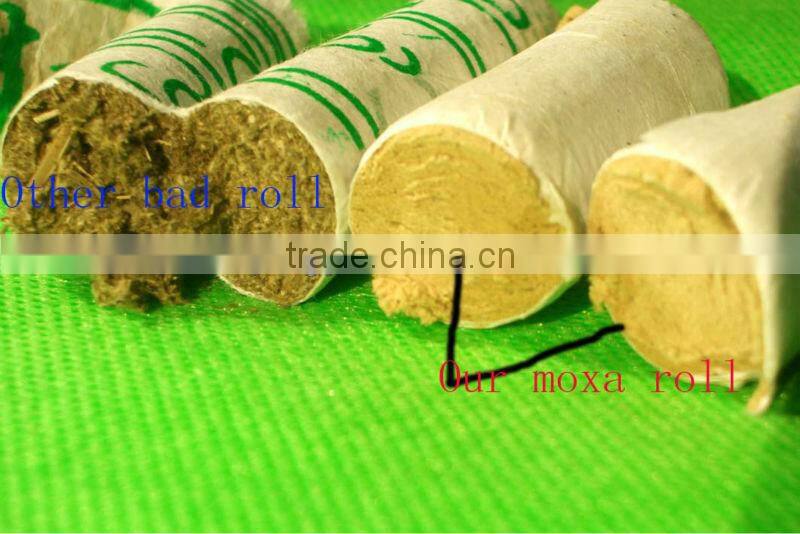 Chinese Traditional moxibustion used pure Moxa Roll