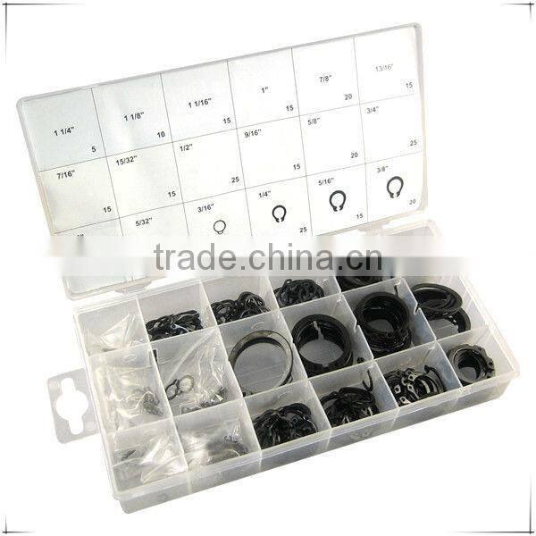 TC BV Certification 250pc Assorted Large External Snap Ring