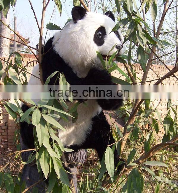 furry lifelike realistic no stuffing giant plush panda animal model