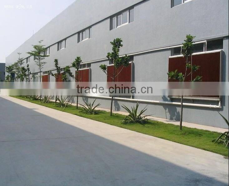 evaporative cooling pad with excellent penetrability and absorbability
