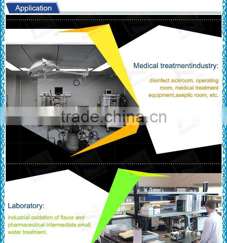 water treatment ozone water dissolved equipment with mixer / oxygen spare parts