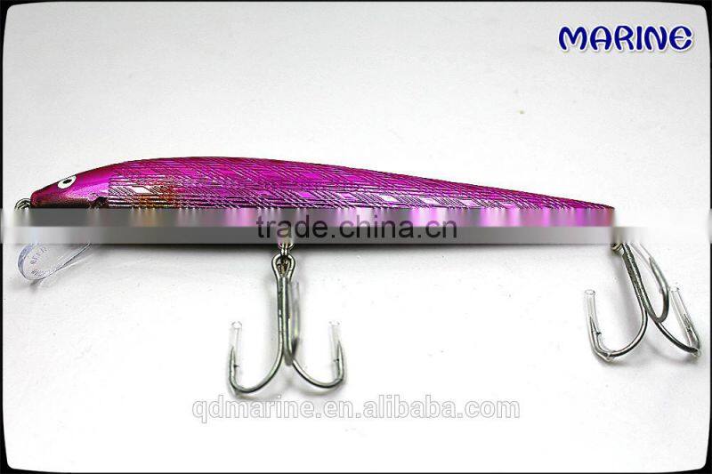 7" Minnow Bait Fishing Lures With Treble Hooks
