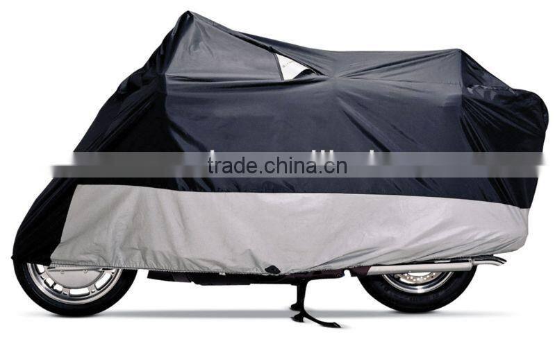 High Quality Full Protective Motorcycle Rain Cover/ Waterproof/heat-proof/ Anti-UV/ Anti-snow/two layers