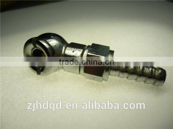 tire brass air chuck with zinc alloy clip , pump adaptor