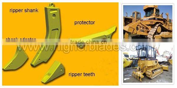 bulldozer excavator tractor parts heat treated Crawler Bulldozer forging ripper shank