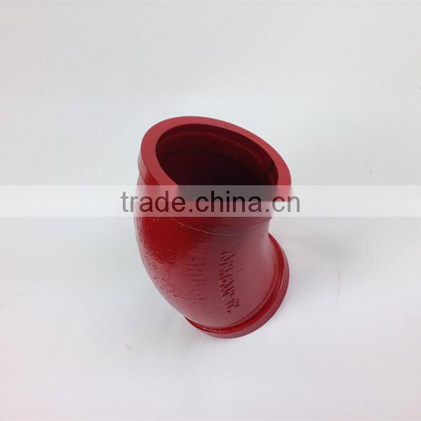 2015 China supplier cast elbow 45 degree concrete pipe elbow