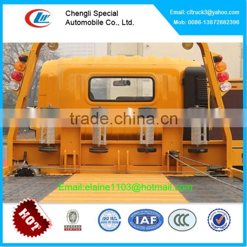 HOWO low bed tow truck