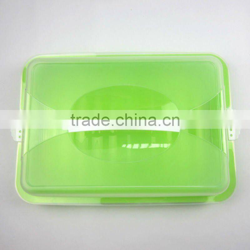 Plastic cake box for kitchen room PC-9006
