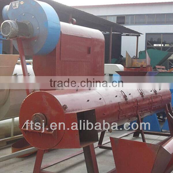 PET plastic bottle label removing machine