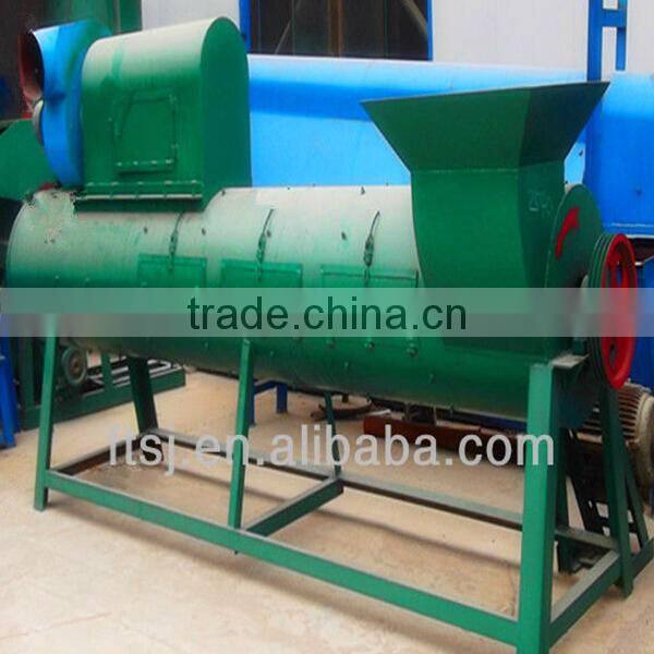 PET plastic bottle label removing machine