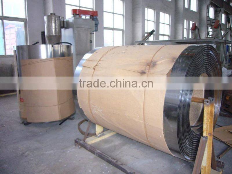 Steel belt for rotoform machine supporting engineer overseas service