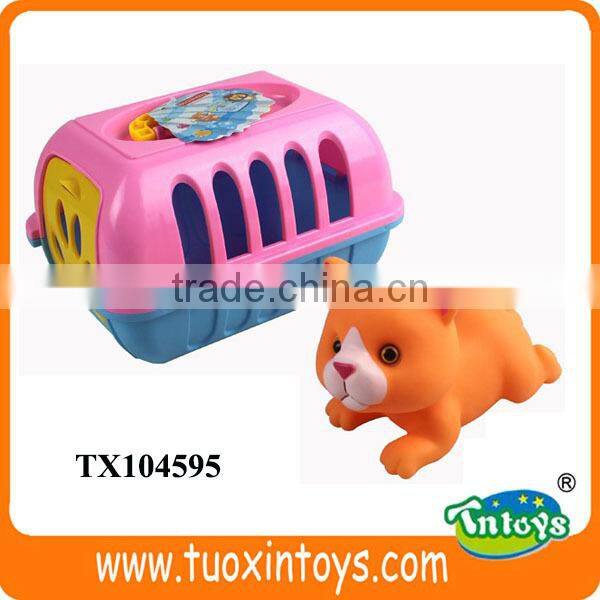 plastic toy cage, plastic play house, plastic mini house toy