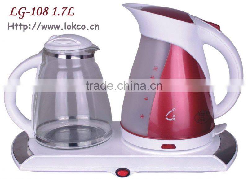 electric kettle with teapot set