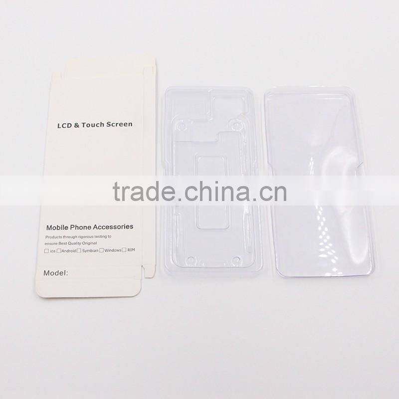 New fasion mobile phone case PVC plastic packaging box for iphone 6 Case