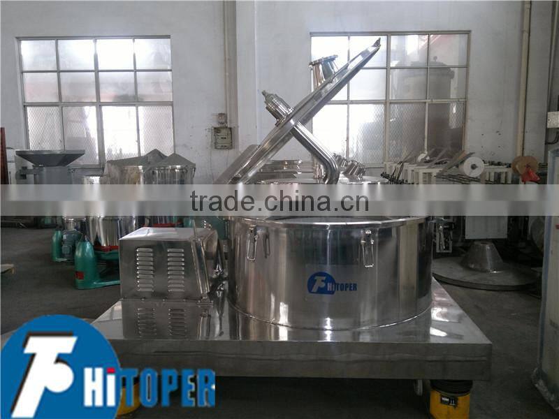 Three-foot intermittent operation manual bottom discharge centrifuge for sale