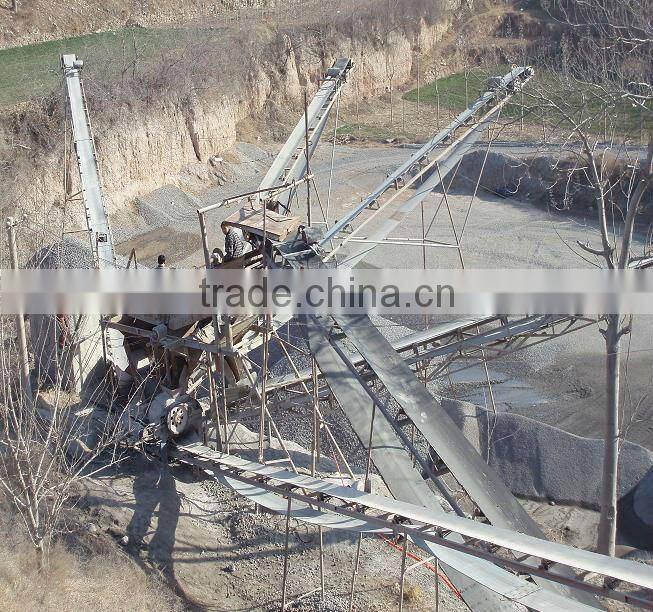 rubber conveyor system, material transporation conveyor for hot sale