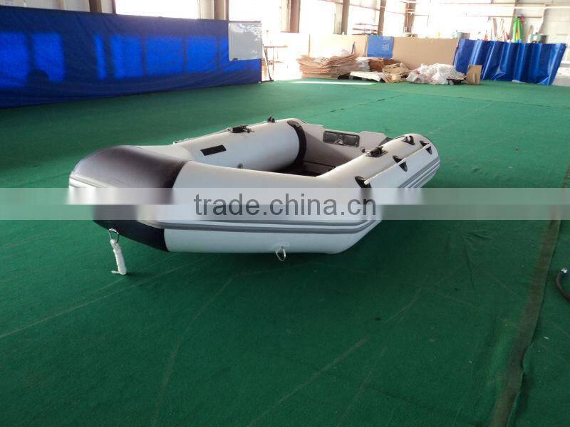 PVC material aluminium floor high-speed inflatable boat