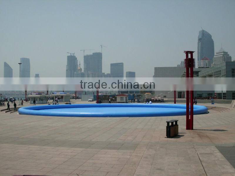 large folding PVC outdoor inflatable swimming pool