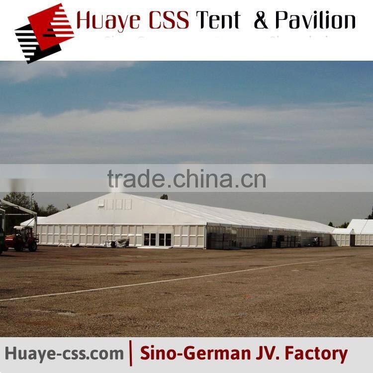 German quality large aluminum frame white tent for sale