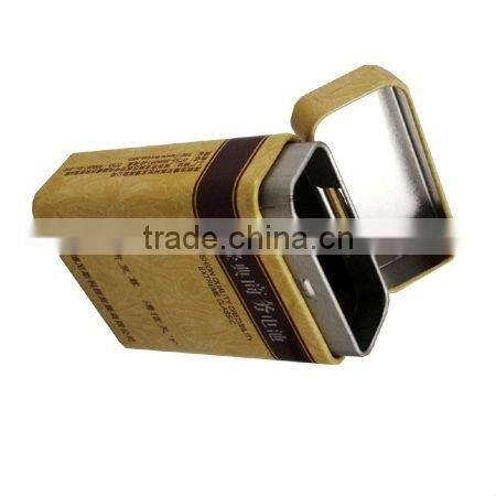 export tin cigarette box
