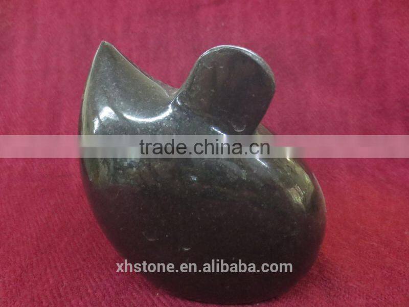 small abstract stone mouse craft for gift