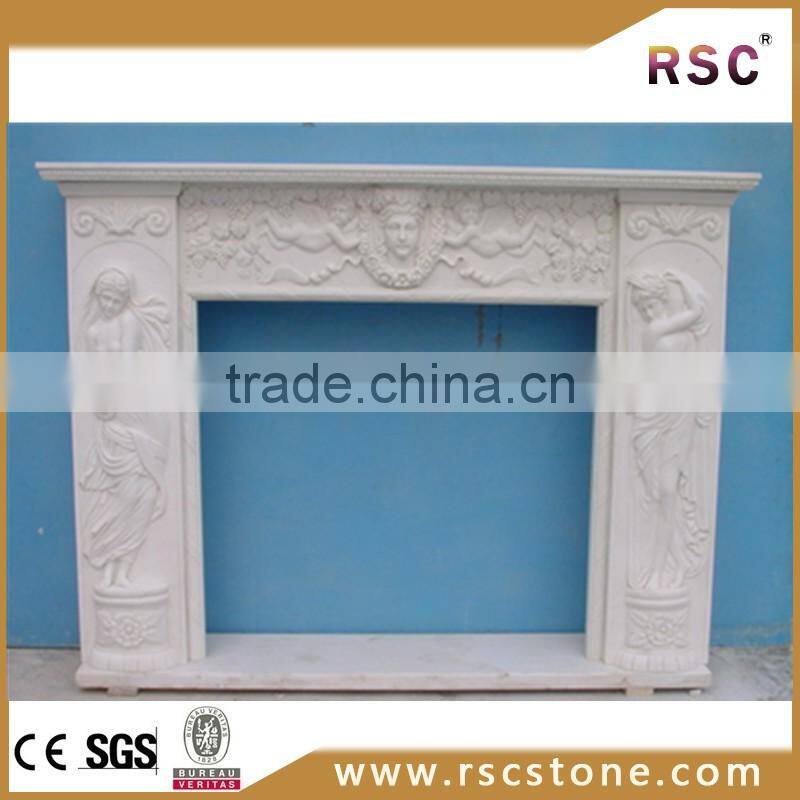 Construction luxury electric fireplace heater