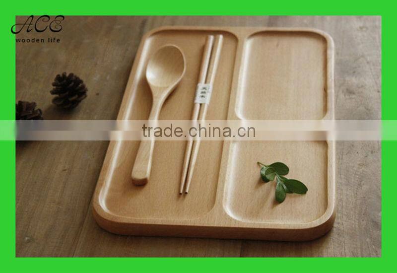 Custom rectangle wood plate