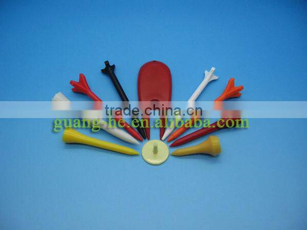 Red Golf Divot Tool of polylactide pla Material -- 100%biodegradable eco-friendly