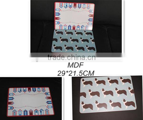 hot sale popular special wooden coaste placemat wholesale