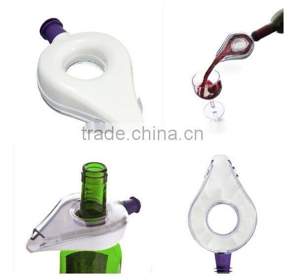 CY053 Plastic Wine Pourer Bottle Wine Decanter Wine Pour Filter Home Bar Essential Equipment