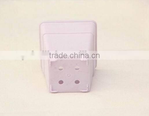 Square factory price plastic flower pot decorative garden plastic flower pot