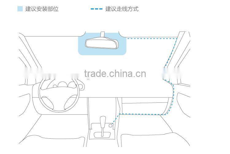 New Arrive Intelligence Automobile data recorder 1080P HD Wide Angle Night Vision Wireless Car Corder