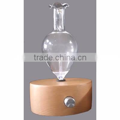 Elegant Wooden and Glass LED Aroma Diffuser Nebulization Essential Oil Diffuser