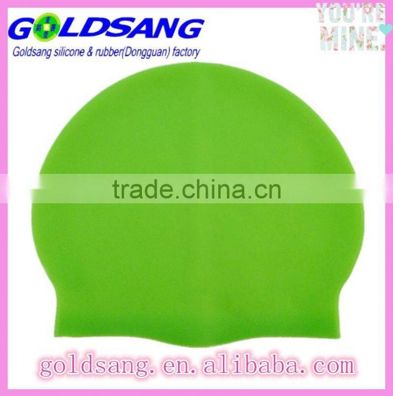 Hot Swim Wear Women Fashion silicone swimming cap high elastic bath cap