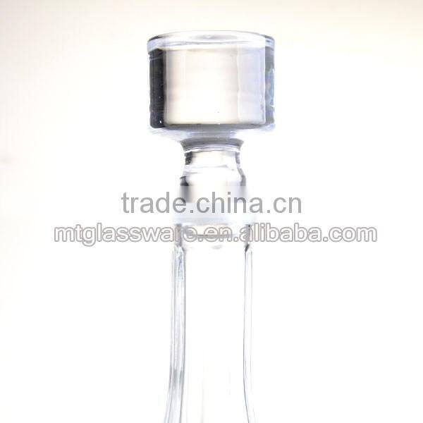 32oz drinking glass decanter single crystal wine bottle