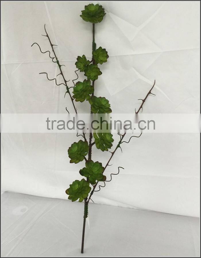 artificial succulent plant garland