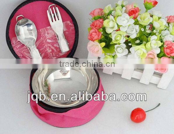 ss cutlery set for outdoor use