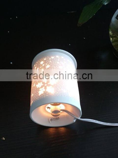 Ceramic Cylinder electric oil burner with aromatheraphy function